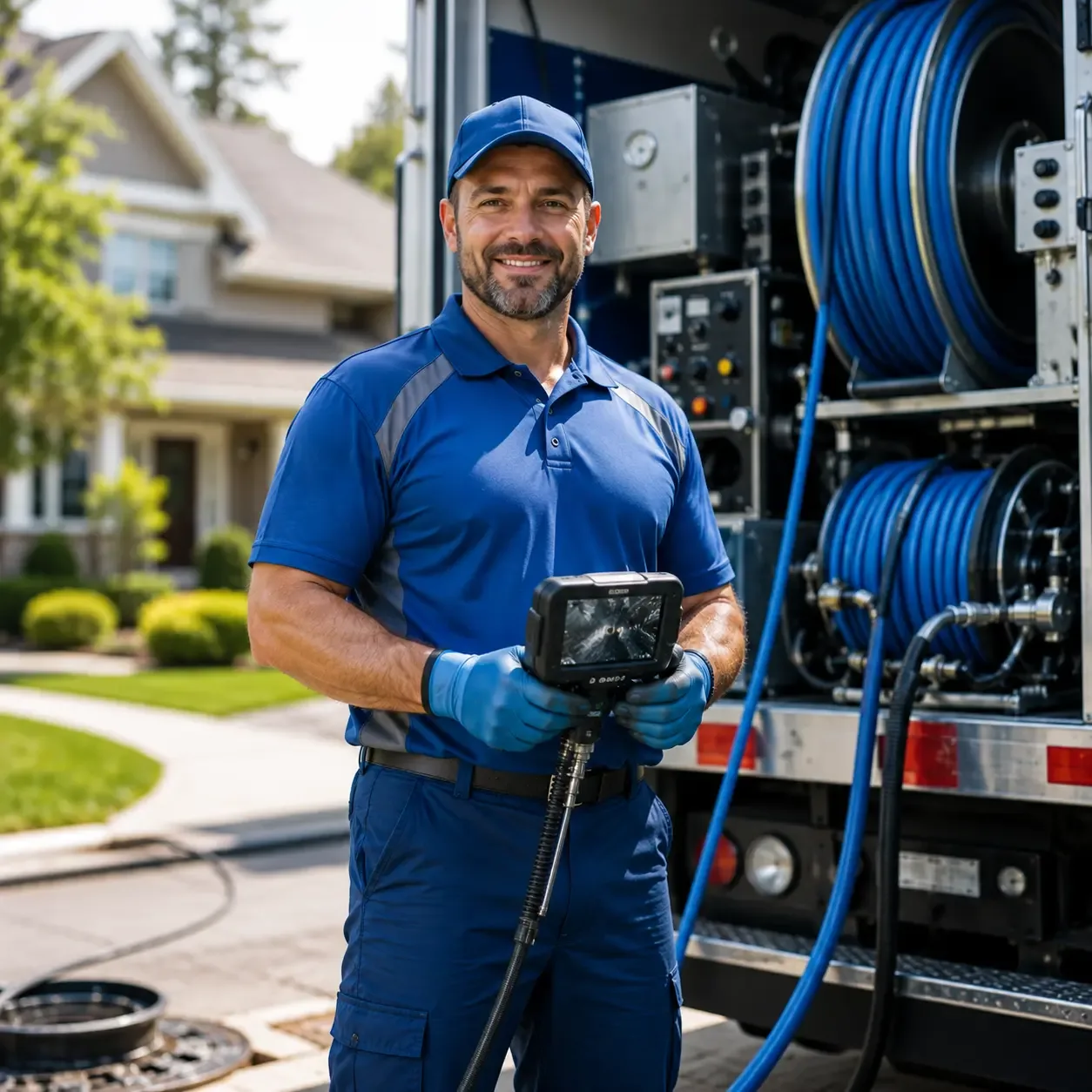 Local outdoor drain cleaning specialists in Sodus, MI